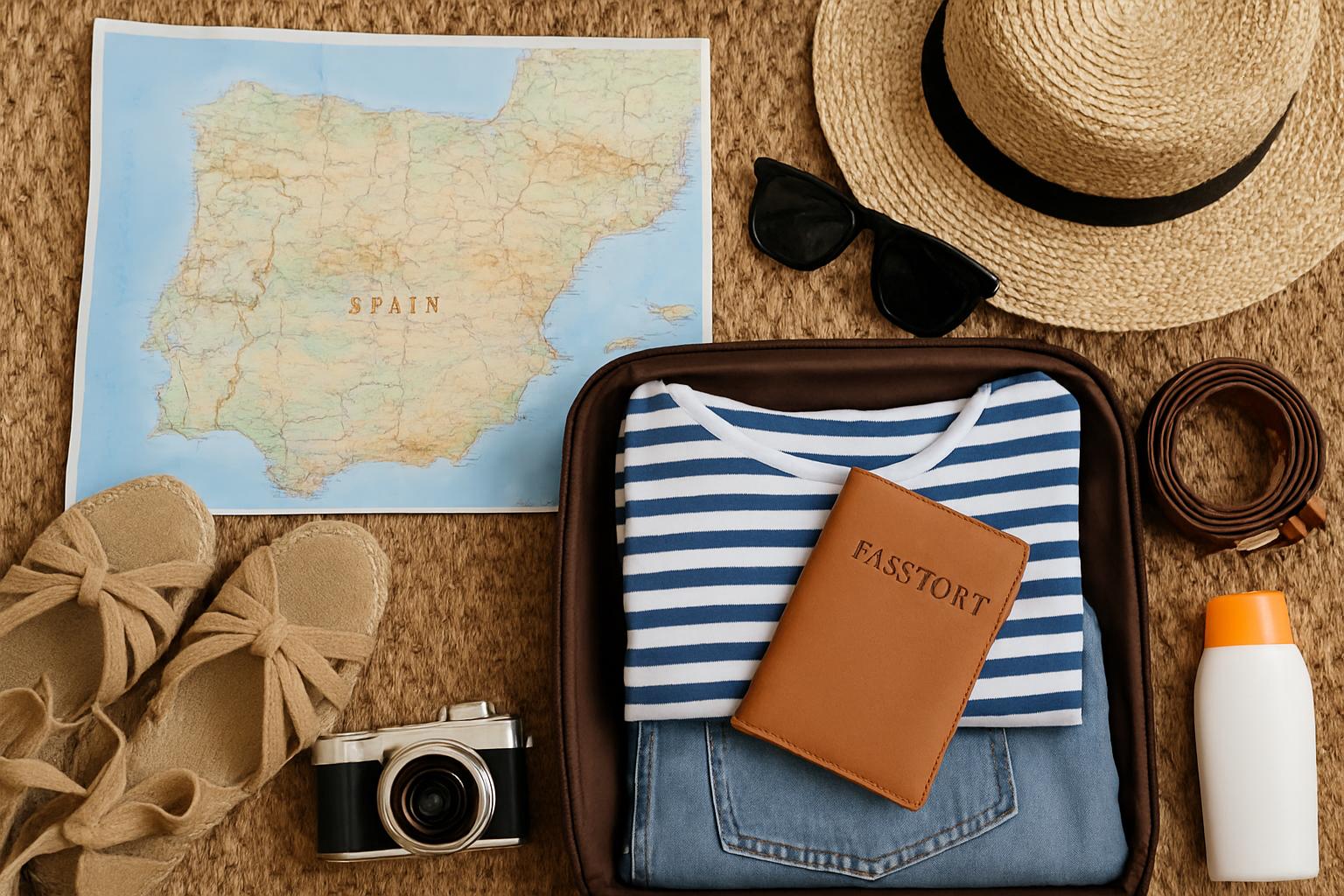 Den komplette pakkeliste til din rejse til Spanien