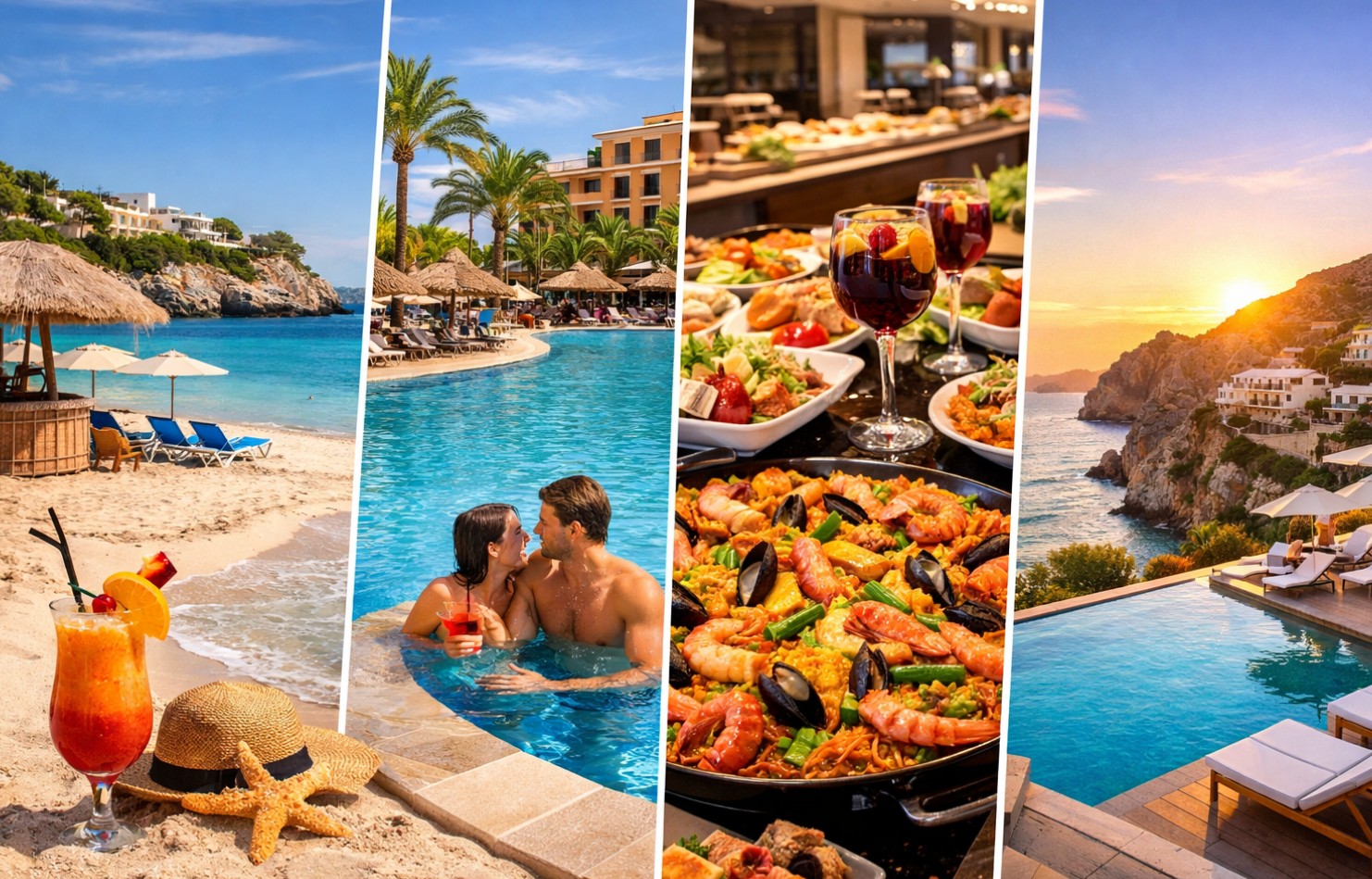 Hvilke spanske destinationer byder på all inclusive-rejser? 